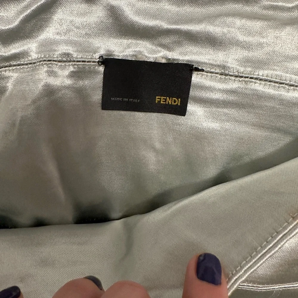 👽🌪️ Silver FENDI midi pencil skirt ! - Picture 5 of 5